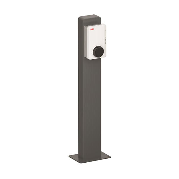 ABB Stele f. 1 Terra Wallbox Aluminium TAC pedestal single